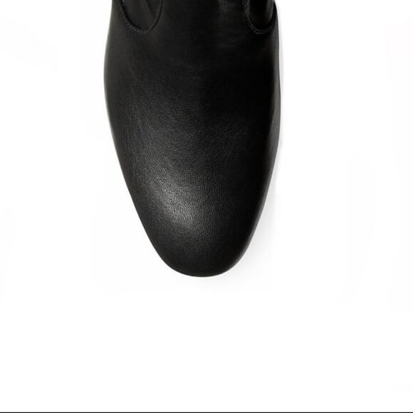 Stuart Weitzman Frannie 60 black leather knee-high boots size 11 - Picture 4 of 6